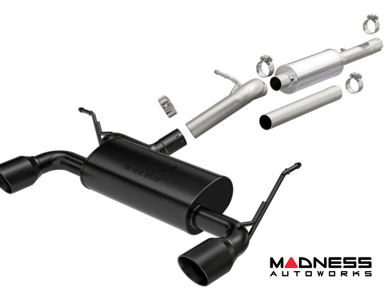 Jeep Wrangler JL 3.6L Performance Exhaust System - Cat Back - Dual Split - Magnaflow